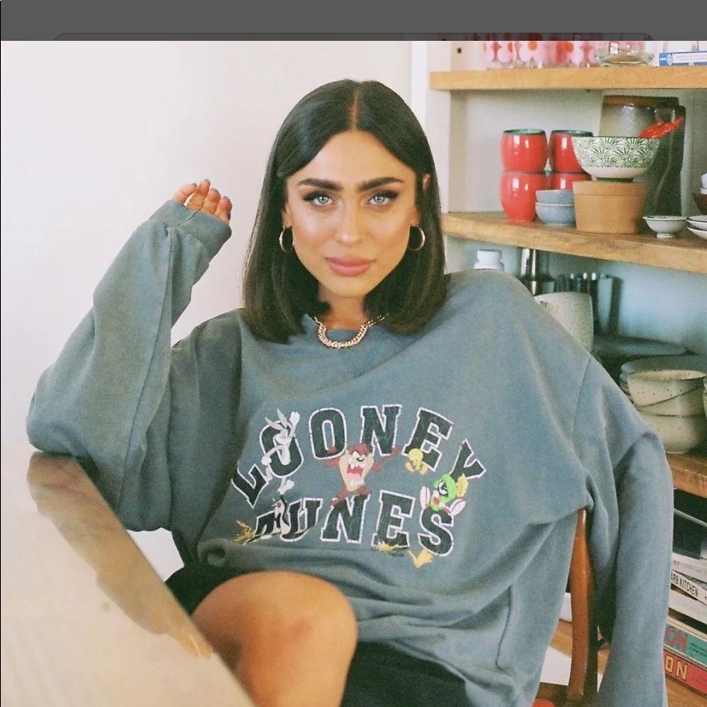 princess polly looney tunes vintage crewneck